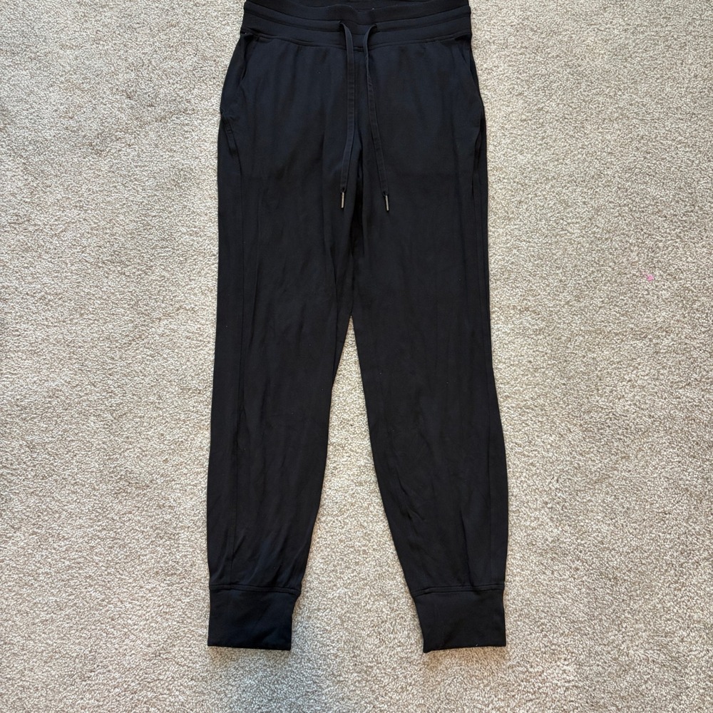 Lululemon Ready to Rulu Jogger Womens 6 Black 29 Inch High Rise Pants Athleisure